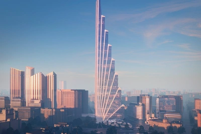 В Москве может появиться небоскреб, напоминающий крылья ангела