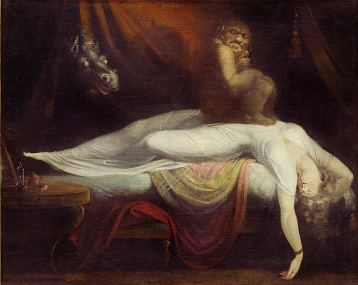 Картина Иоганна Генриха Фюссли «Ночной кошмар», 1781 г. | Источник: Johann Heinrich Füssli «The Nightmare»