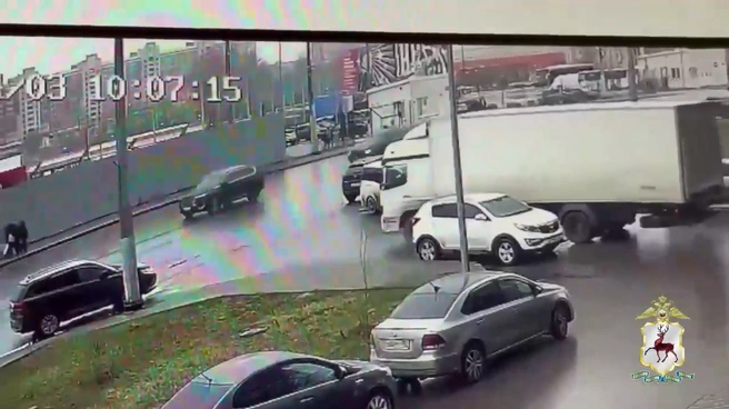 Авария произошла на улице Карла Маркса | Источник: ГУ МВД по Нижегородской области