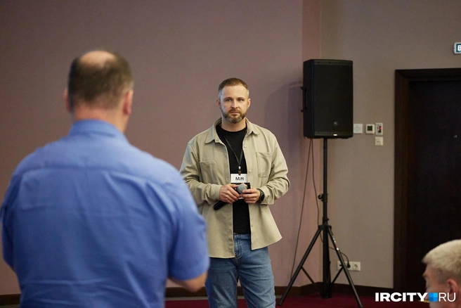 Зацепину задавали много вопросов | Источник: Даниил Конин / «ИрСити»