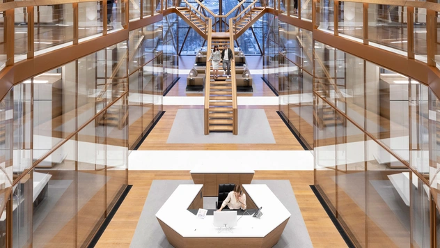 В Екатеринбурге построили офисное здание по проекту Foster+Partners