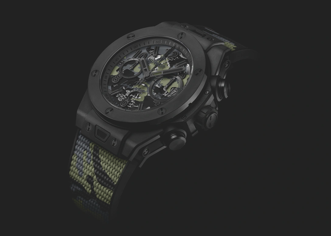 Стильный камуфляж: чем интересны часы Hublot, разработанные совместно с Йоджи Ямамото | marieclaire.ru