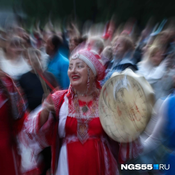 Эхо от бубна было слышно издалека | Источник: Евгений Софийчук / NGS55.RU