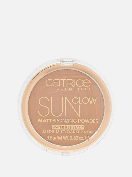 Бронзер для лица Sun Glow Matt Bronzing Powder, Catrice