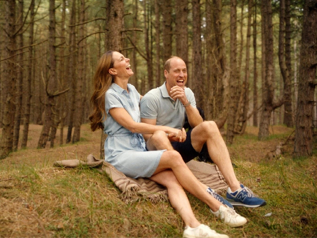 Кейт Миддлтон и принц Уильям, кадр из видео, 9 сентября 2024 год | marieclaire.ru