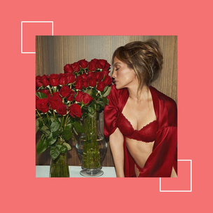 Красное и сексуальное: Дженнифер Лопес показала модное белье на День святого Валентина