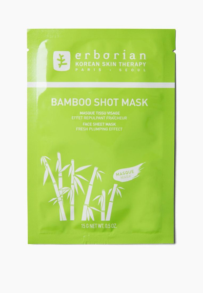 Тканевая маска для лица Бамбук Erborian