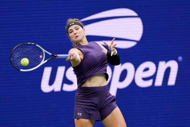 Каролина Мухова на US Open 2025 | Источник: Robert Deutsch