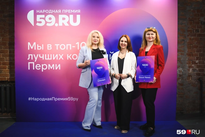 Команда «Алендвика» смогла довести до финала Народной премии сразу два своих проекта — Chicken и Good News | Источник: Андрей Чунтомов