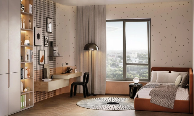 Во всех квартирах высота потолков 3,1 м — дома будет больше света и воздуха | Источник: STONE 