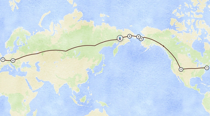 Быстрый тест про кино и географию: что изображено на этой карте? | Источник: Reading Maps