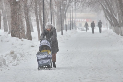 В Тульской области из-за снегопада действует метеопредупреждение
