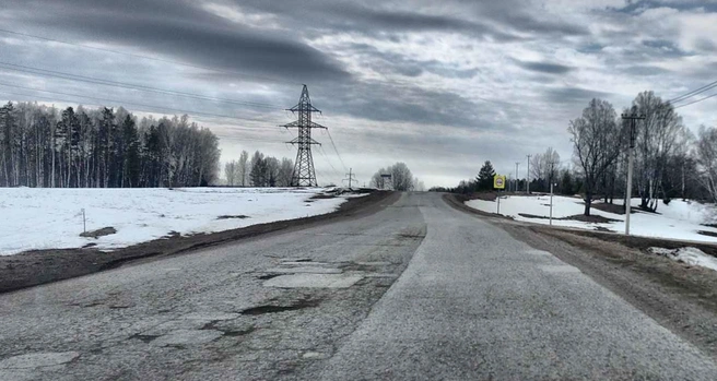 Дорога от Давлятовки до Кигазы | Источник: yandex.ru/maps