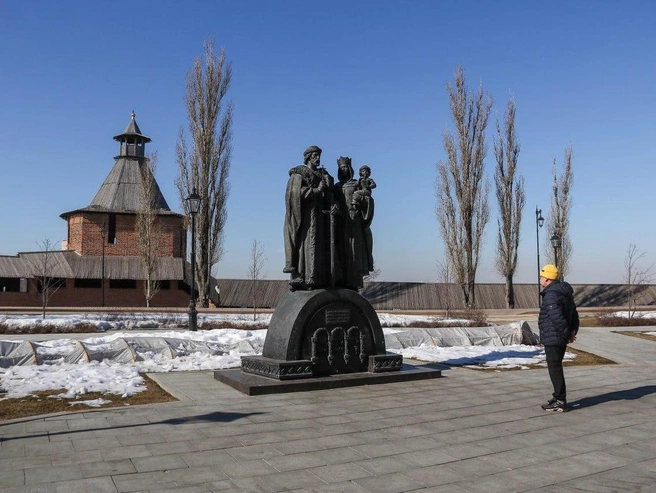 Весна в Нижегородском кремле | Источник: Наталья Бурухина / NN.RU