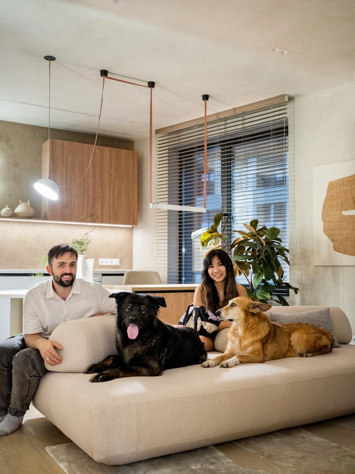 Интерьер недели: квартира 54 м&sup2; в Москве для собак, кошки и их хозяев