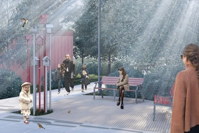 Два сквера на центральной улице Архангельска ждут преображения