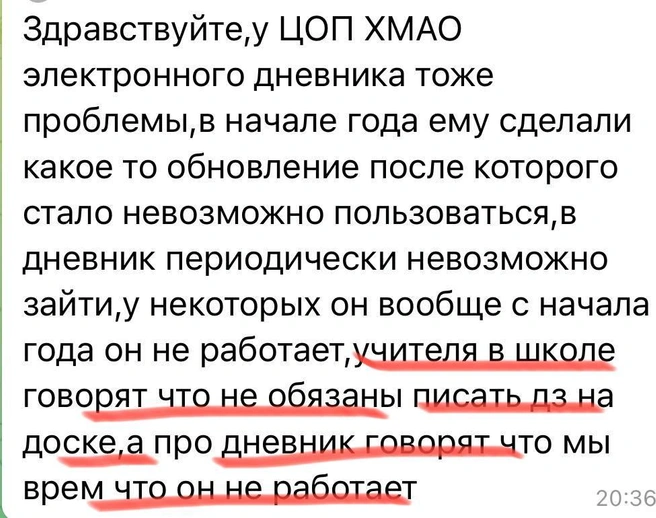 Это не первое обращение школьников к Мизулиной | Источник: Екатерина Мизулина / T.me