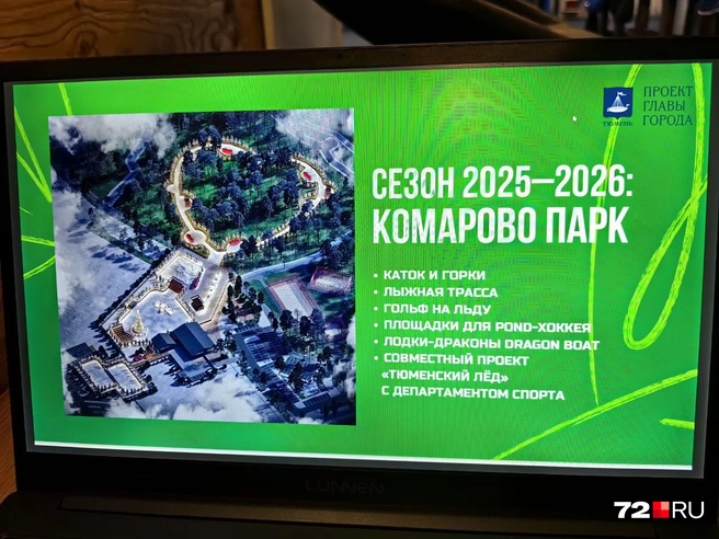 Так будет выглядеть второй каток в форме сердца | Источник: Юлия Мальцева / 72.RU