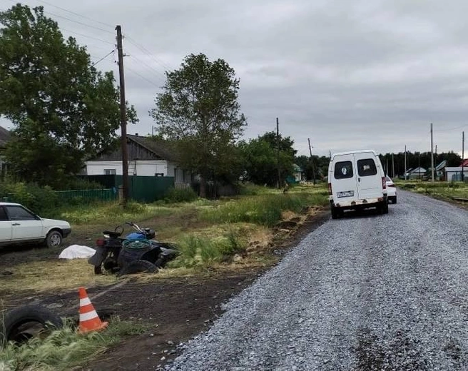 Авария произошла в Чановском районе | Источник: ГАИ по НСО