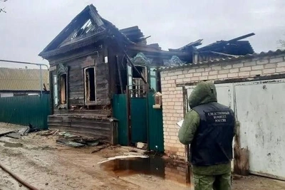 В туристическом селе Золотое при пожаре погибла пенсионерка