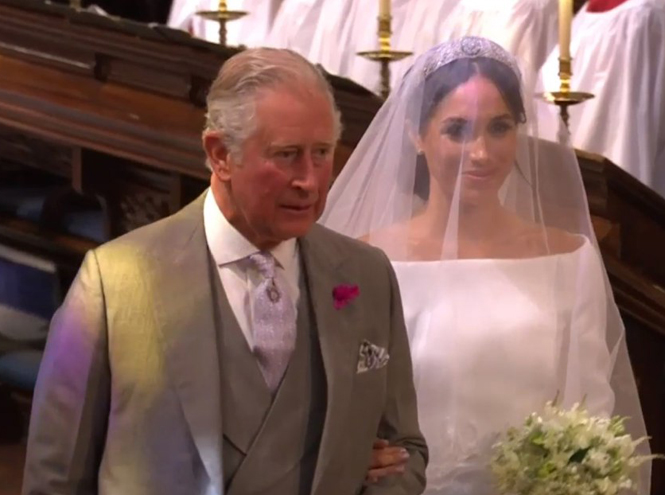 Фото №51 - Свадьба Меган Маркл и принца Гарри: как это было (видео, фото, комментарии)
