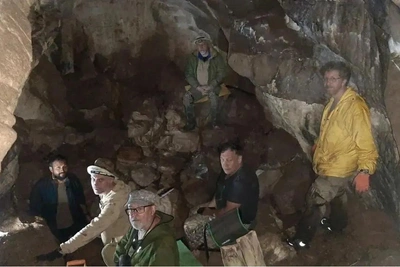 Следы ледникового периода в пещере Иманай-1
