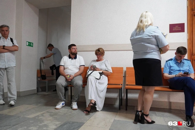Юрий впервые появился на судебном процессе | Источник: Алексей Ногинский / 63.RU
