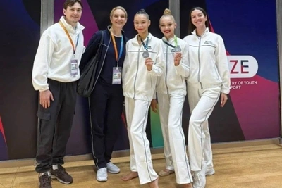 Гимнастка с Сахалина взяла серебро в Баку