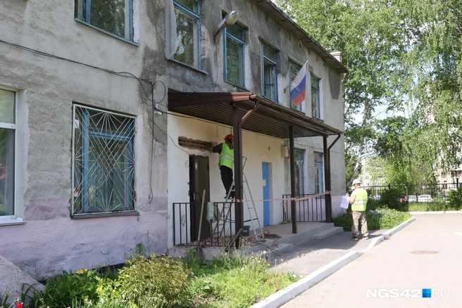 Здание кардинально преобразится, но на это нужно время | Источник: Александр Левчук / NGS42.RU