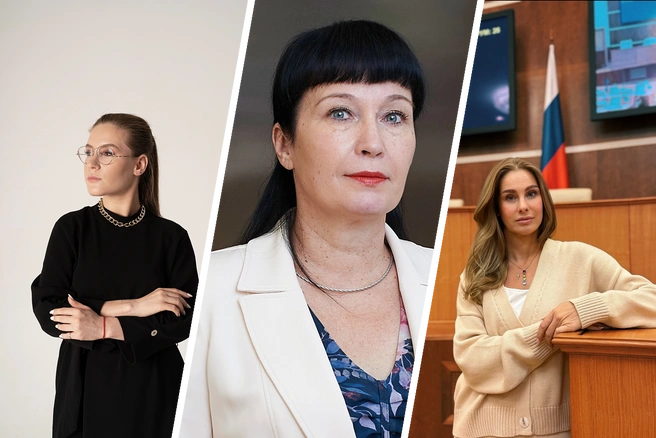Самым молодым кандидатом стала Ирина Виноградова от партии «Новые люди» | Источник: Ирина Виноградова / Vk.com, Общественная палата Свердловской области, Екатерина Есина / Vk.com