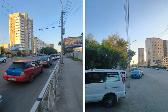Так пробка на Фрунзе выглядела вчера, 14 июля | Источник: читательница НГС