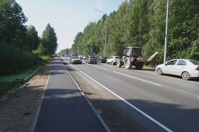 Ремонт трассы Ижевск-Ува завершён в Увинском районе | Источник: mindortrans.su