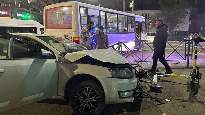 Пострадала одна женщина | Источник: ТК Краснодар / T.me