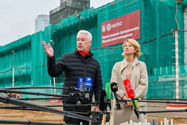Реконструкцию Московского ипподрома закончат в 2026 году | Источник: Мэр Москвы Сергей Собянин / T.me