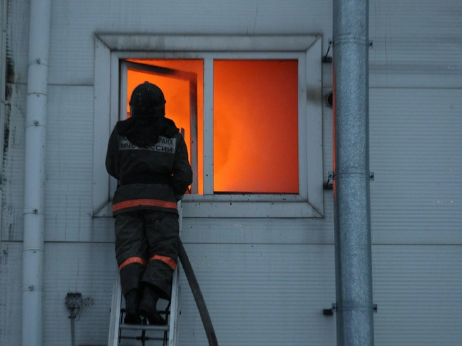 В горящем здании располагались две компании: «Хёрманн Руссия» и «Сантехтрейд».