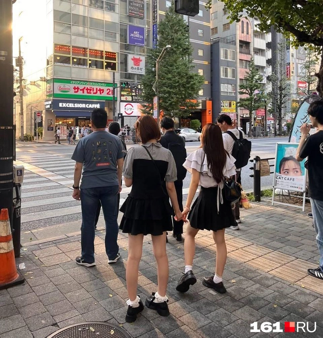 Общение с японцами шло на английском | Источник: читатель 161.RU