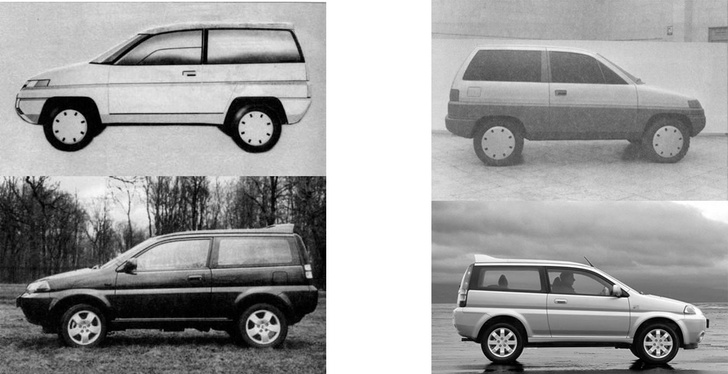 Как «Хонда» у «Лады» украла дизайн (история из 1990-х)