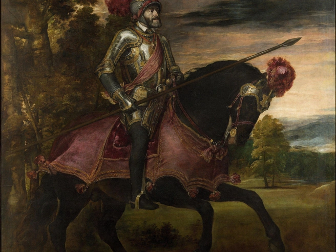Тициан. «Карл V в битве при Мюлберге». 1548 | Источник: Wikimedia Commons