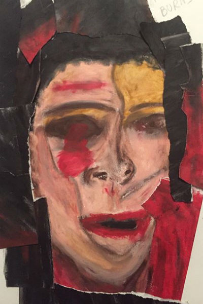 Картина, которую дочь Успенской написала после терактов в Париже