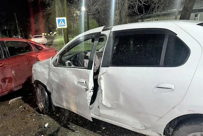 ДТП с тремя машинами в Георгиевске: трое пострадали