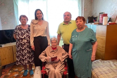 Александра Шемякина празднует 98-й день рождения