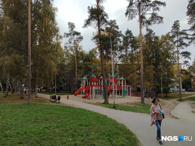 Популярный детский городок в Тимирязевском сквере останется | Источник: Илья Калинин / NGS.RU