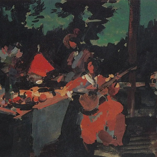 Константин Коровин «Терраса. Вечер на даче», 1901, Государственная Третьяковская галерея | Источник: wikiart.org