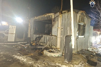 Проверка по факту гибели двух людей при пожаре в Шахтерске