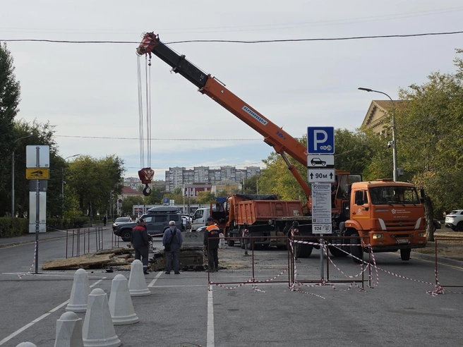 Когда завершатся работы, в «Концессиях» не уточнили | Источник: Константин Завриков / V1.RU