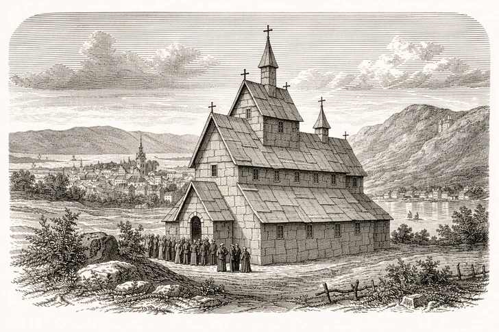 Новость 1892 года: бумажная церковь на тысячу прихожанъ | Источник: ChatGPT