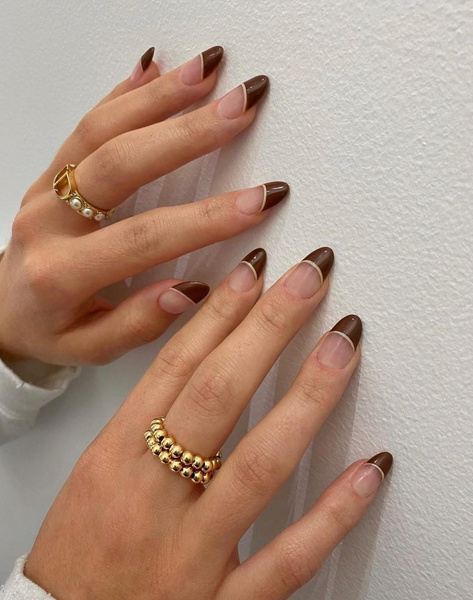 Маникюр цвета латте: 7 осенних дизайнов ногтей для тех, кто любит кофе