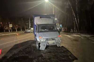 «Газель» сбила двоих на пешеходном переходе в Воронеже