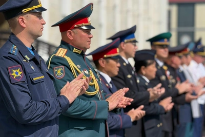 Руководство СК Тывы на Дне России