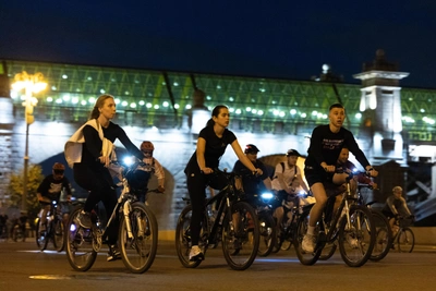 Ночной велофестиваль в Москве: перекроют дороги у Киевского вокзала